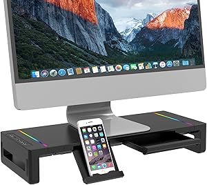 モニター台 USB/TYPE-C充電 USB2.0/3.0データ転送 USB/TYPE-C充電 モニター台 USB2.0/3.0データ転送